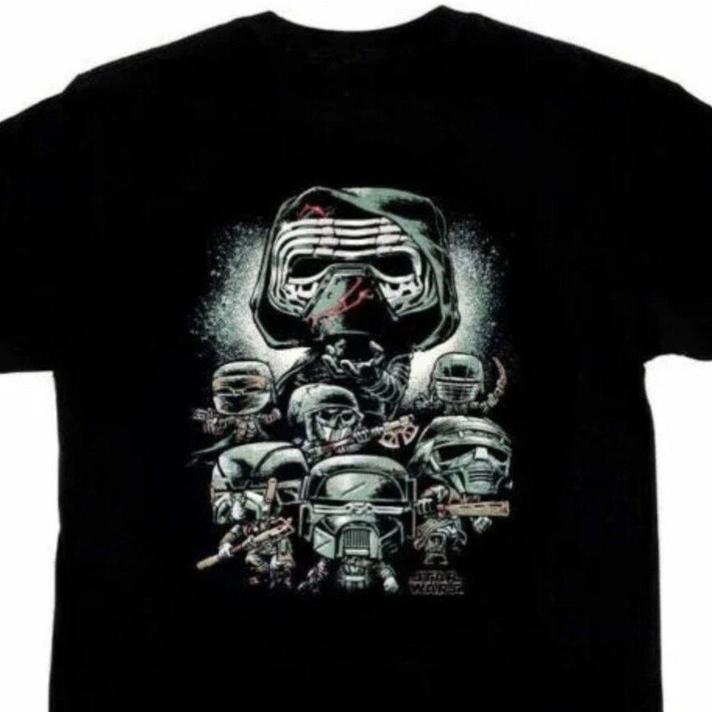 NWT Funko Pop Star Wars Kylo Ren and Knights of Ren Graphic T-Shirt Adult Large